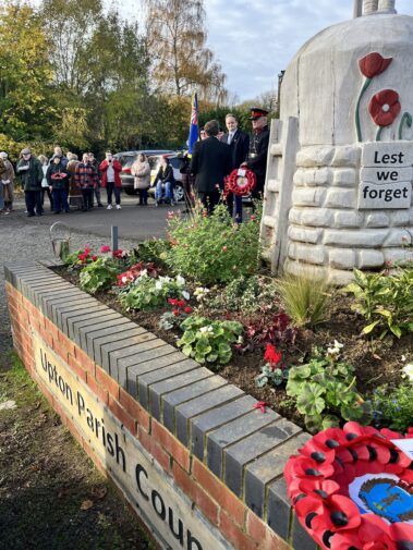 Remembrance 2024 Upton Parish Council Memorial