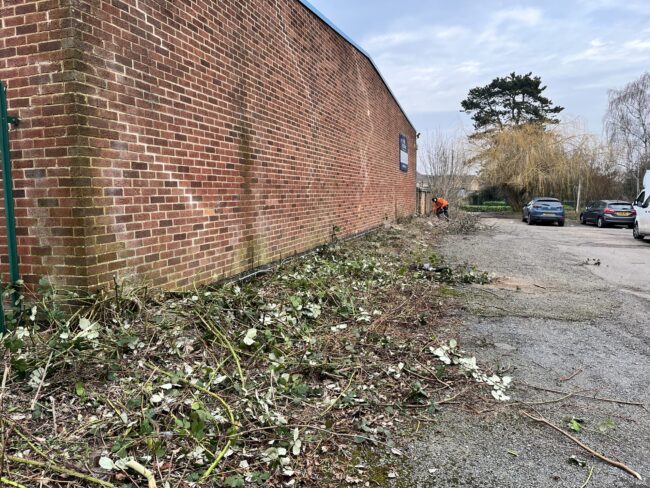 Memorial Car Park maintenance 1 of 2