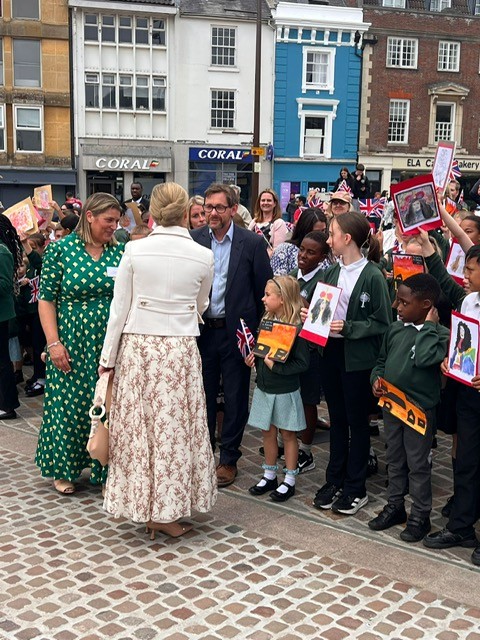 Royal Visit Duchess of Edinburgh 1
