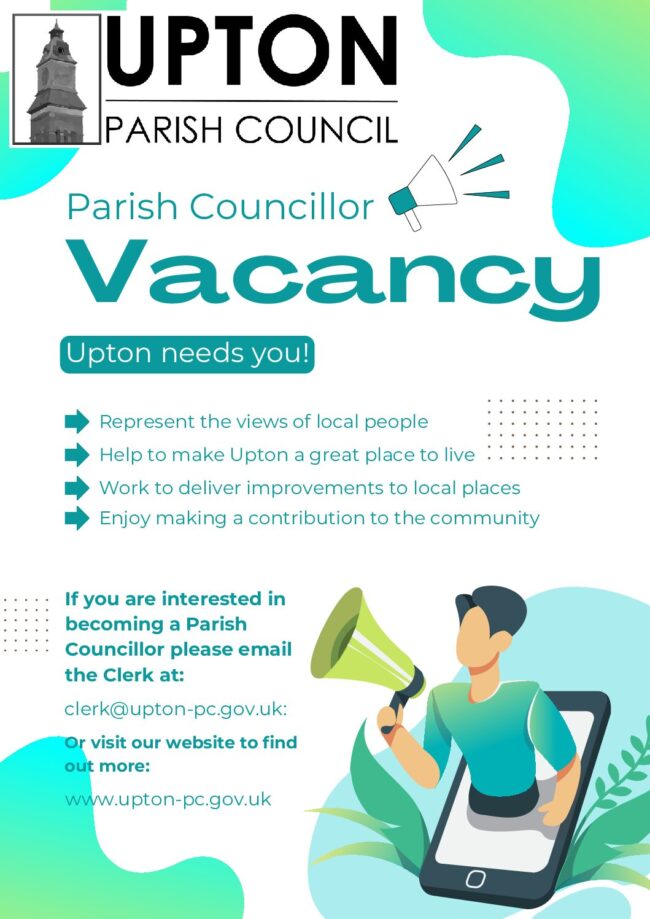 Parish Councillor Vacancy Poster