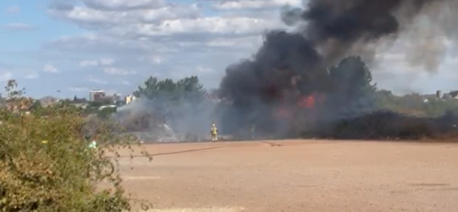 Fire at Sixfields Aug 2026